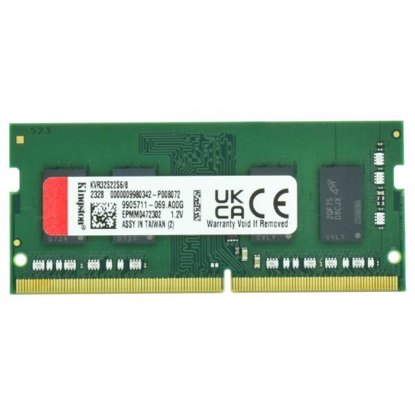 Memoria RAM para Notebook Kingston DDR4 8GB 3200MHz - KVR32S22S6/8