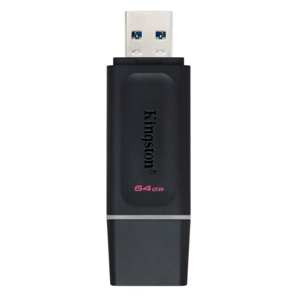 Pendrive Kingston Exodia 64GB USB 3.2 - Preto (DTX/64GB)