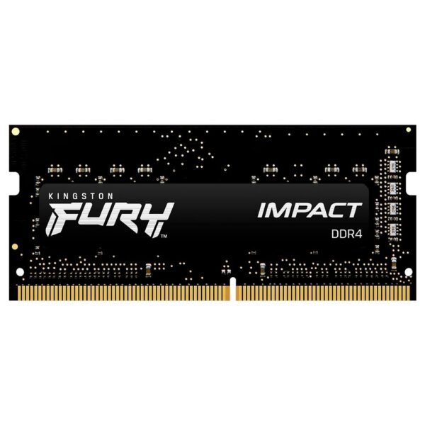 Memoria RAM para Notebook Kingston Fury Impact DDR4 8GB 2666MHz - Preto (KF426S15IB/8)