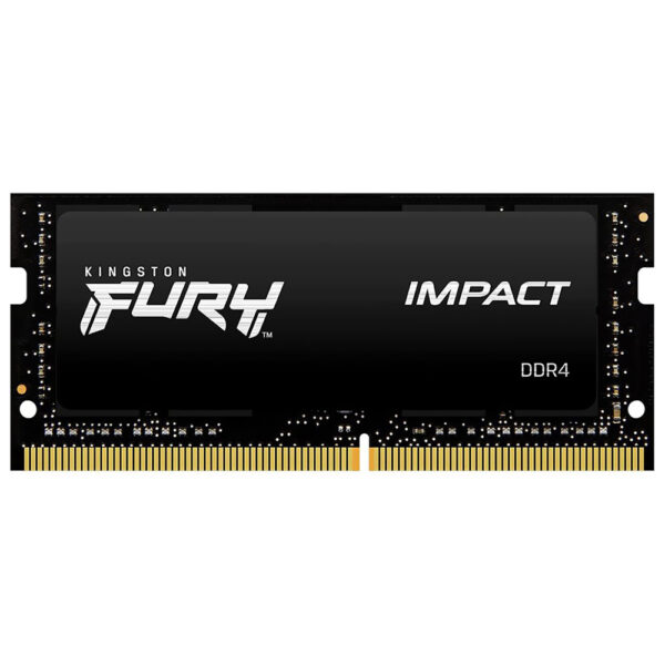 Memoria RAM para Notebook Kingston Fury Impact DDR4 16GB 2666MHz - Preto (KF426S15IB1/16)