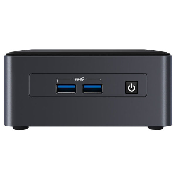 Mini PC Intel Nuc NUC11TNHI70001 Intel Core i7 1165G7 de 2.8GHz - Cinza / Preto (Memoria e HD nao inclusos)