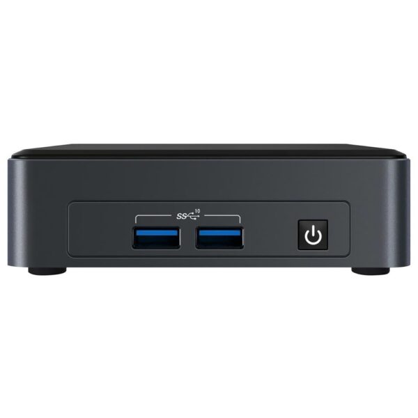 Mini PC Intel Nuc NUC11TNKI70001 Intel Core i7 1165G7 de 2.8GHz - Cinza / Preto (Memoria e HD nao inclusos)