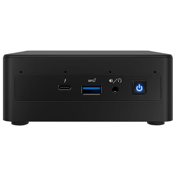 Mini PC Intel Nuc NUC11PAHI70Z01 Intel Core i7 1165G7 de 2.8GHz - Cinza / Preto (Memoria e HD nao inclusos)