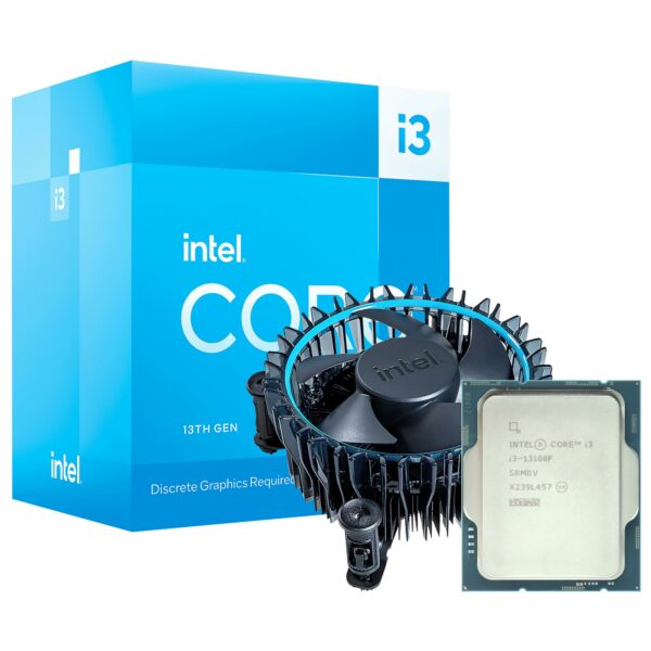 Processador Intel Core i3 13100F Socket LGA 1700 / 3.4GHz / 12MB