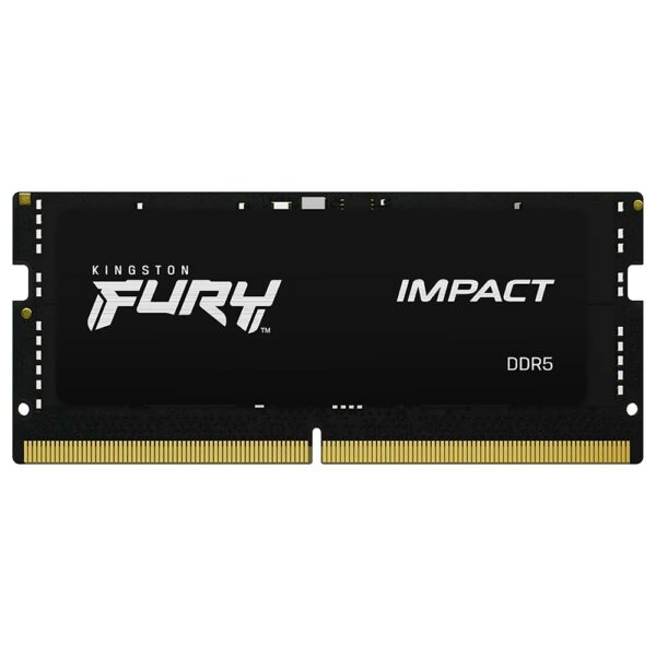 Memoria RAM para Notebook Kingston Fury Impact DDR5 16GB 4800MHz - Preto (KF548S38IB-16)