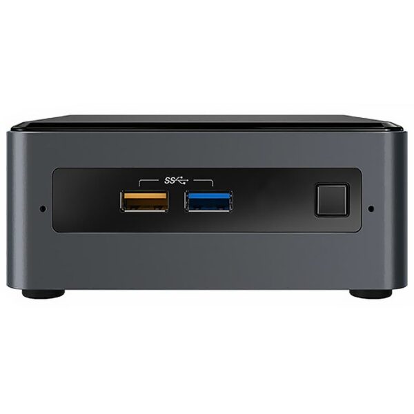 Mini PC Intel Nuc NUC7CJYHN1 Intel Celeron J4005 de 2.7GHz - Cinza / Preto (Memoria e HD nao inclusos)