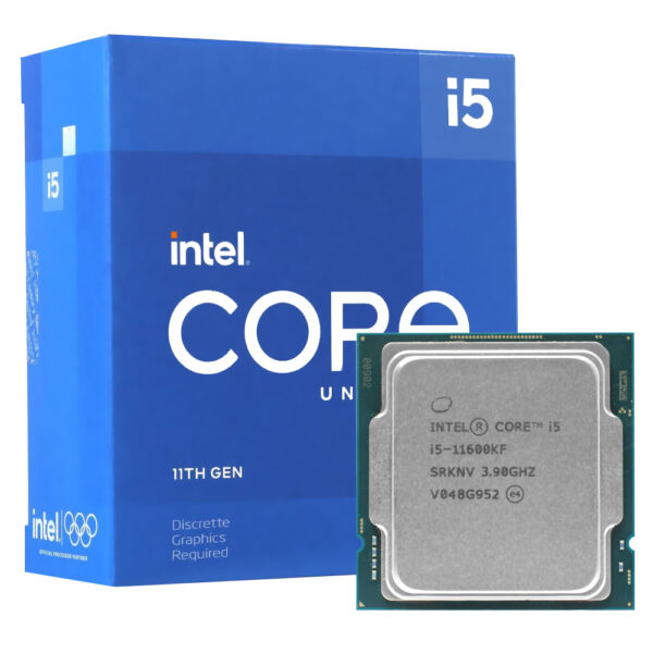 Processador Intel Core i5 11600KF Socket LGA 1200 / 3.9GHz / 12MB