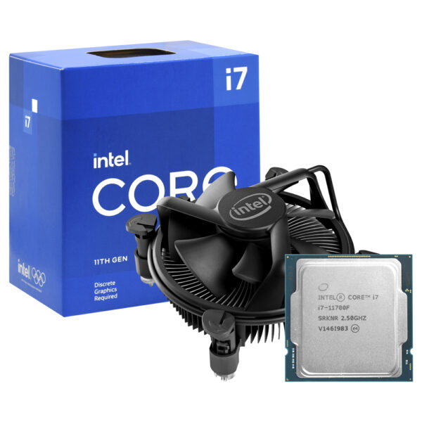 Processador Intel Core i7 11700F Socket LGA 1200 / 2.5GHz / 16MB