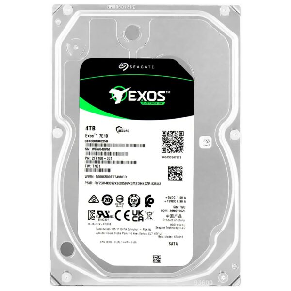 HD Seagate 4TB Exos 7E10 Enterprise 3.5" SATA 3 7200RPM - ST4000NM025B